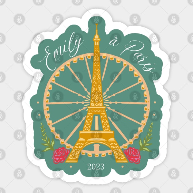 Lot De Stickers Tech Emily In Paris - BLUESKY - Neuf